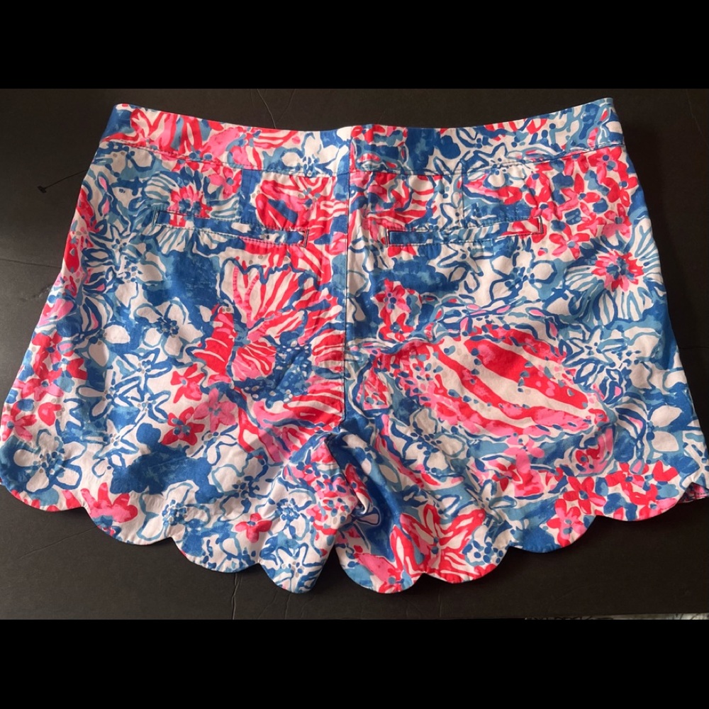Lily Pulitzer Buttercup Shorts Sz 10 - Picture 2 of 4